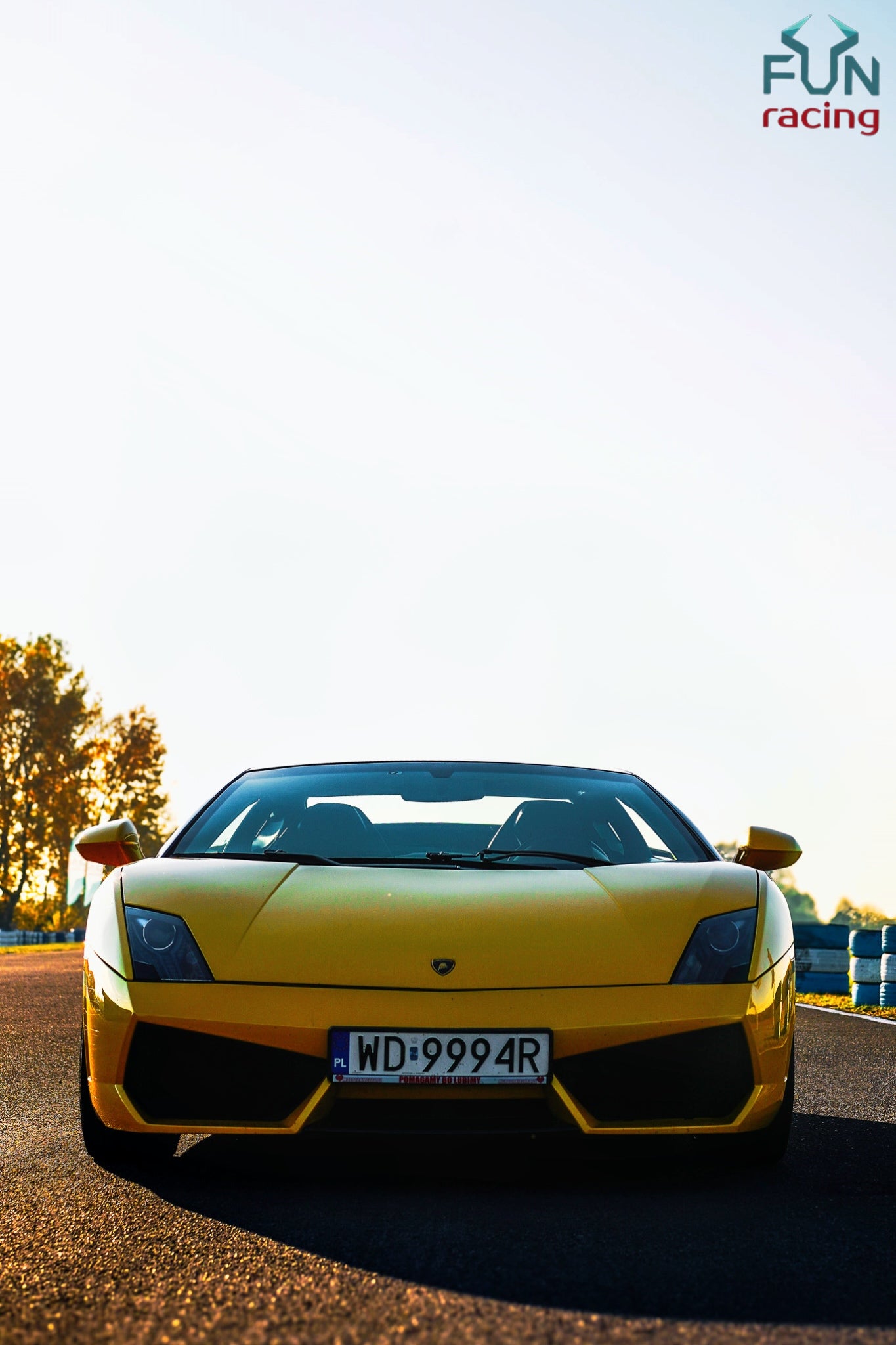 Co-Drive Lamborghini Gallardo ulicami miasta