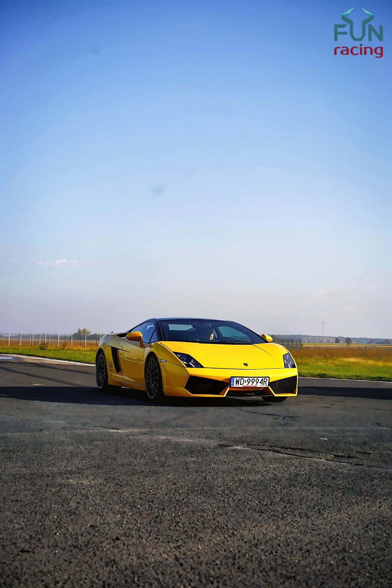 Co-Drive Lamborghini Gallardo ulicami miasta