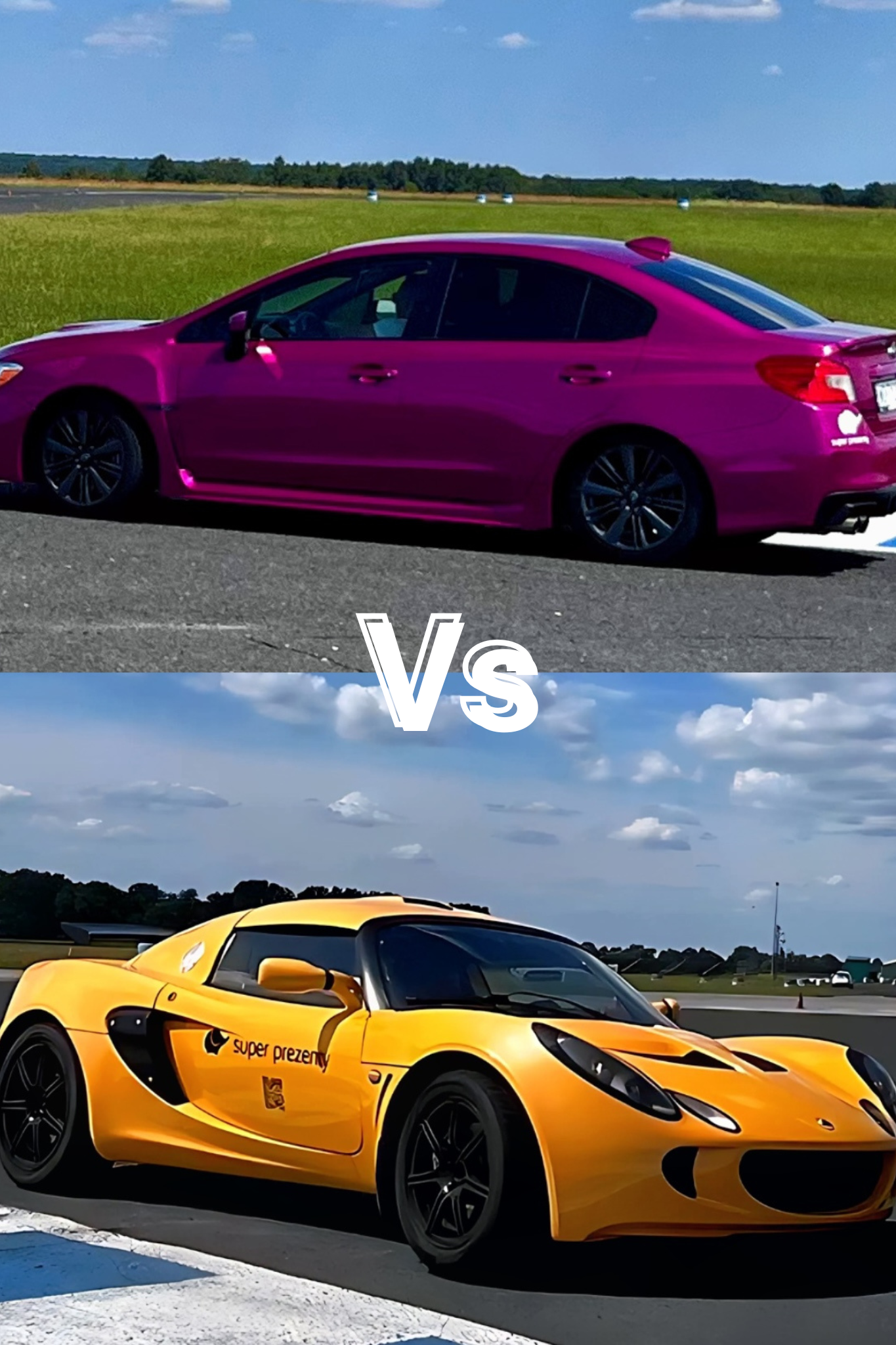 Lotus vs Subaru WRX