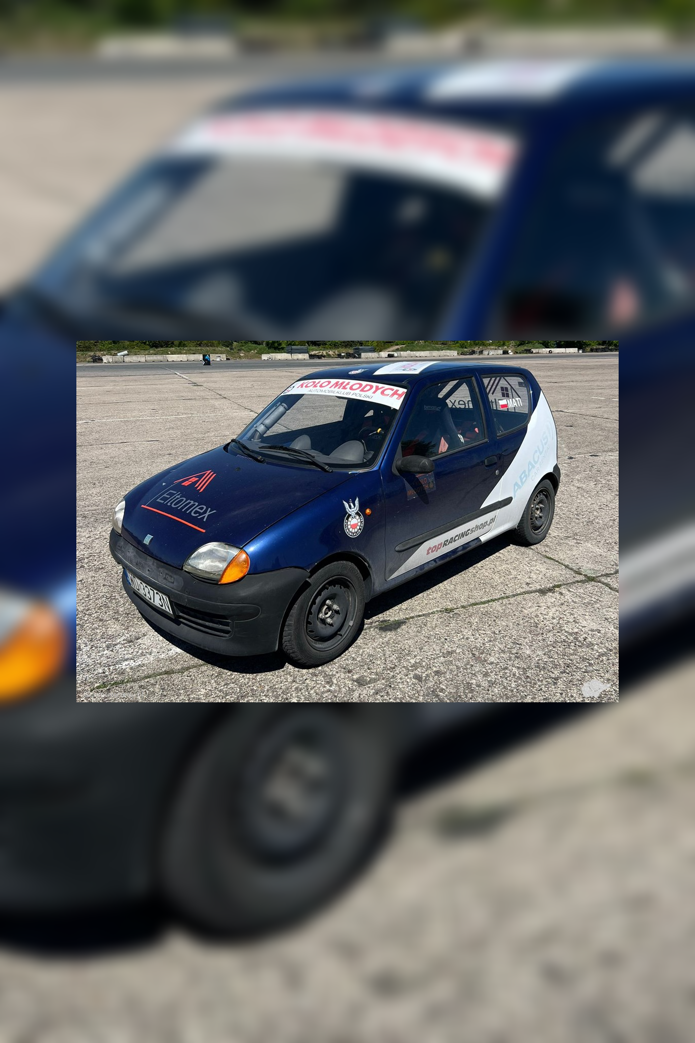 Fiat SC Track Driving for the Youngest